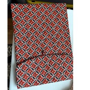 Vera Bradley Tablet Sleeve Quilted Floral Burgundy Brown Case laptop